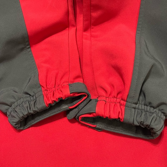 🎄 SALE SNAP-ON Tools Full Zip Dri Duck DDX Jacket Red/Grey Men’s Medium - Picture 6 of 14